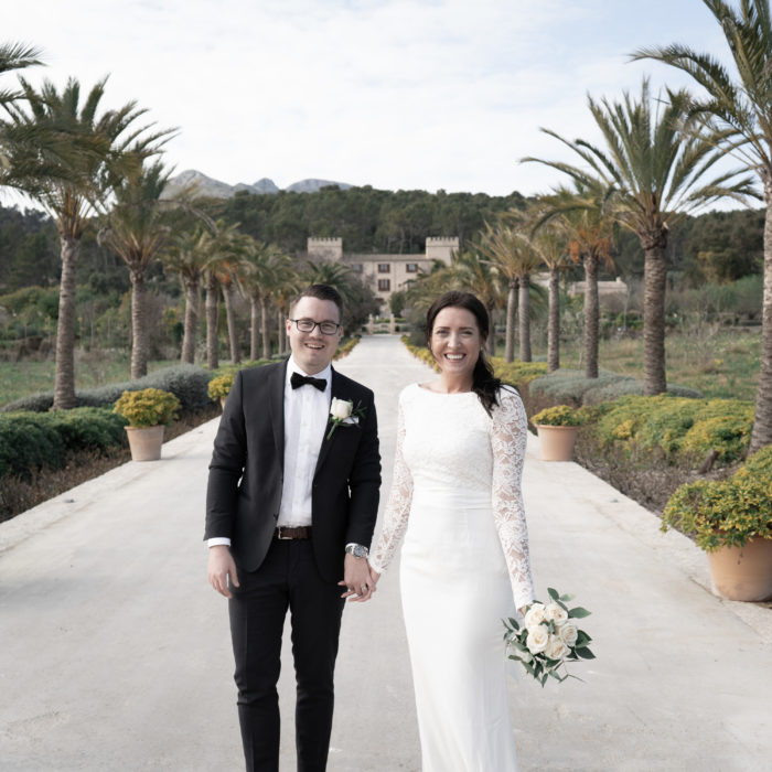 Bröllopsfotografering i Palma och Castell Son Claret – Gustav och Sabine