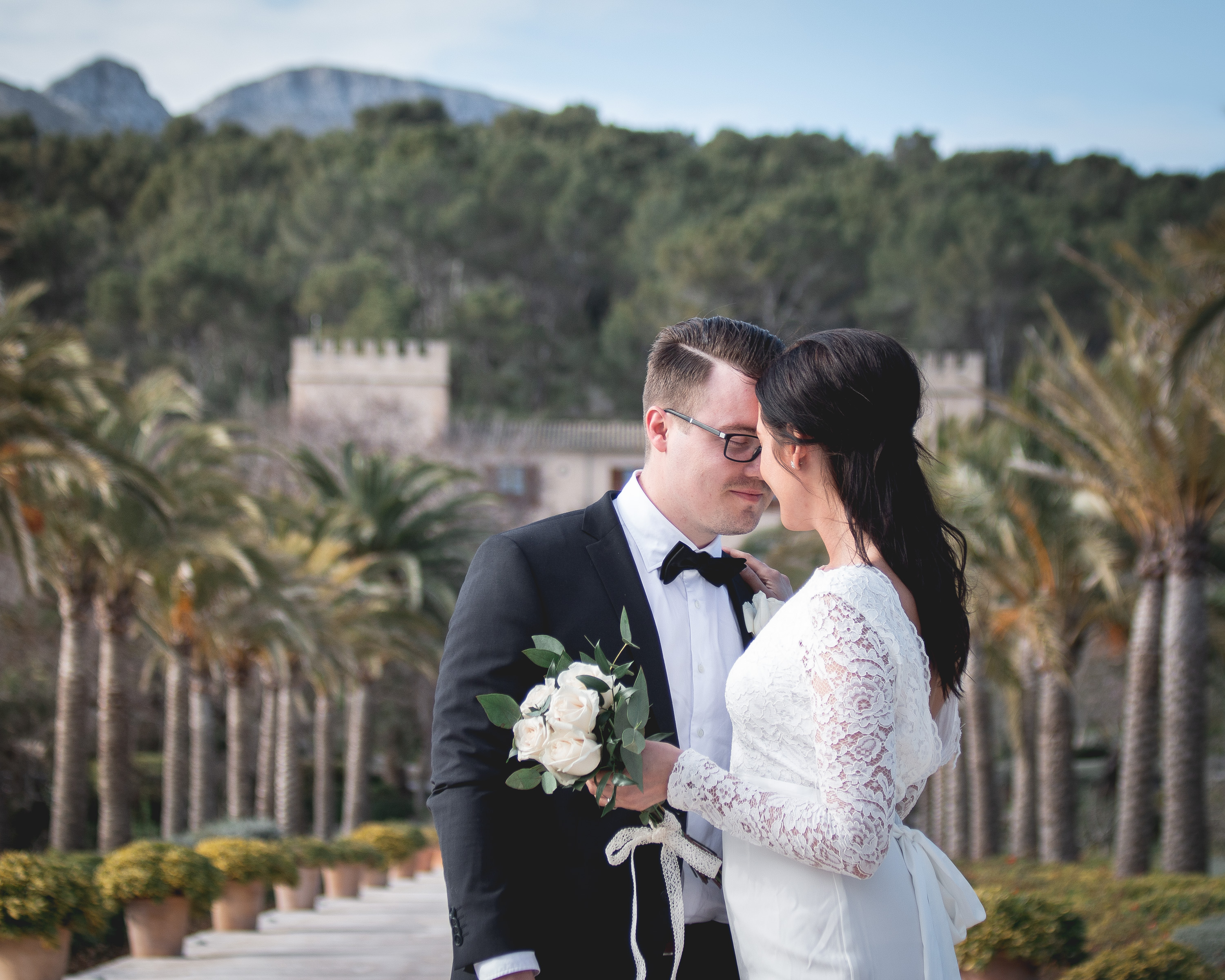 Behind the scenes: Wedding photography in Palma and Son Claret